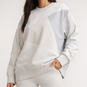 Lululemon Women's - Perfectly Oversized Patchwork Crewneck Sweatshirt - Medium
